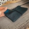 dark blue tobacco pouch