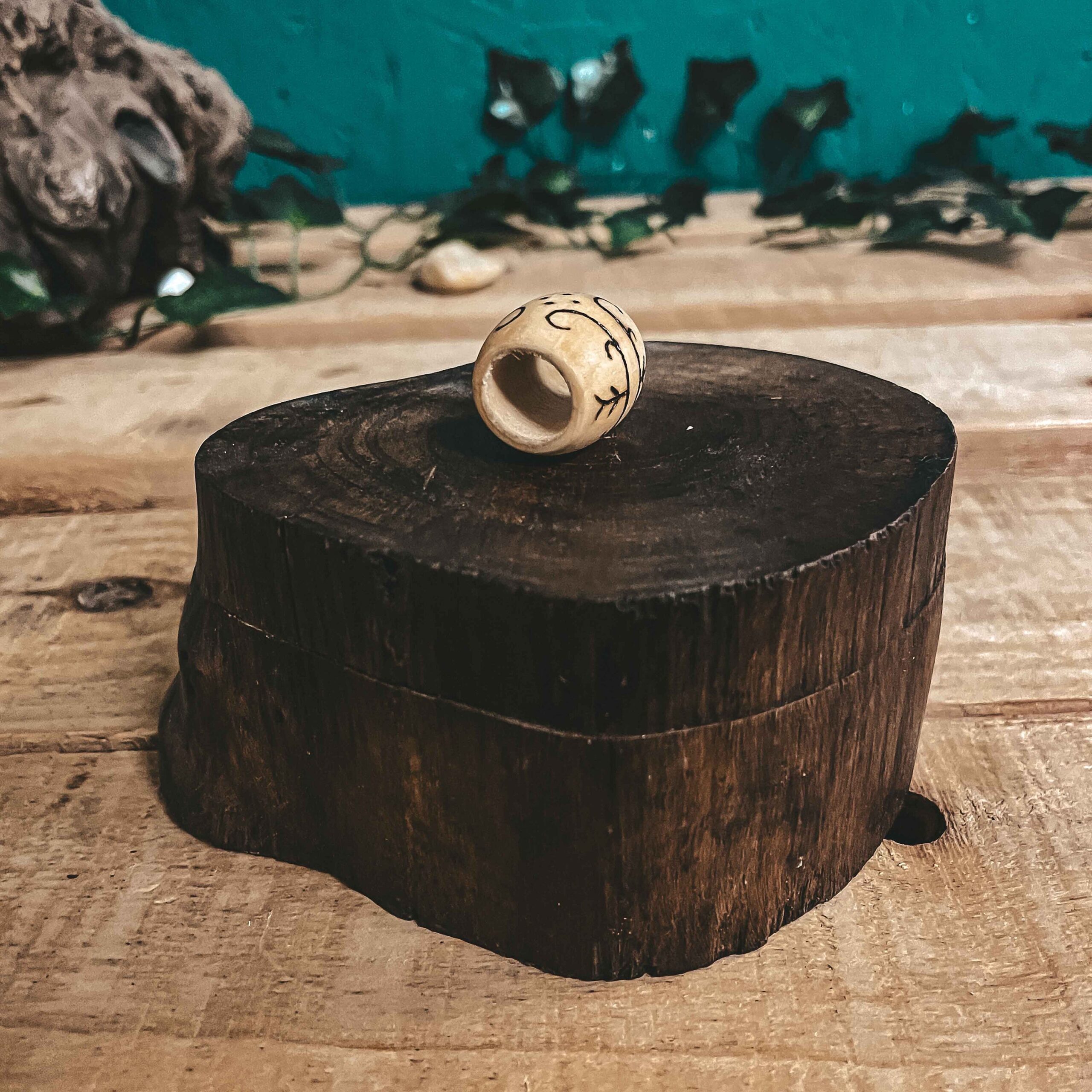 tribal big hole 12mm dreadlock bead tribal big hole 12mm dreadlock bead