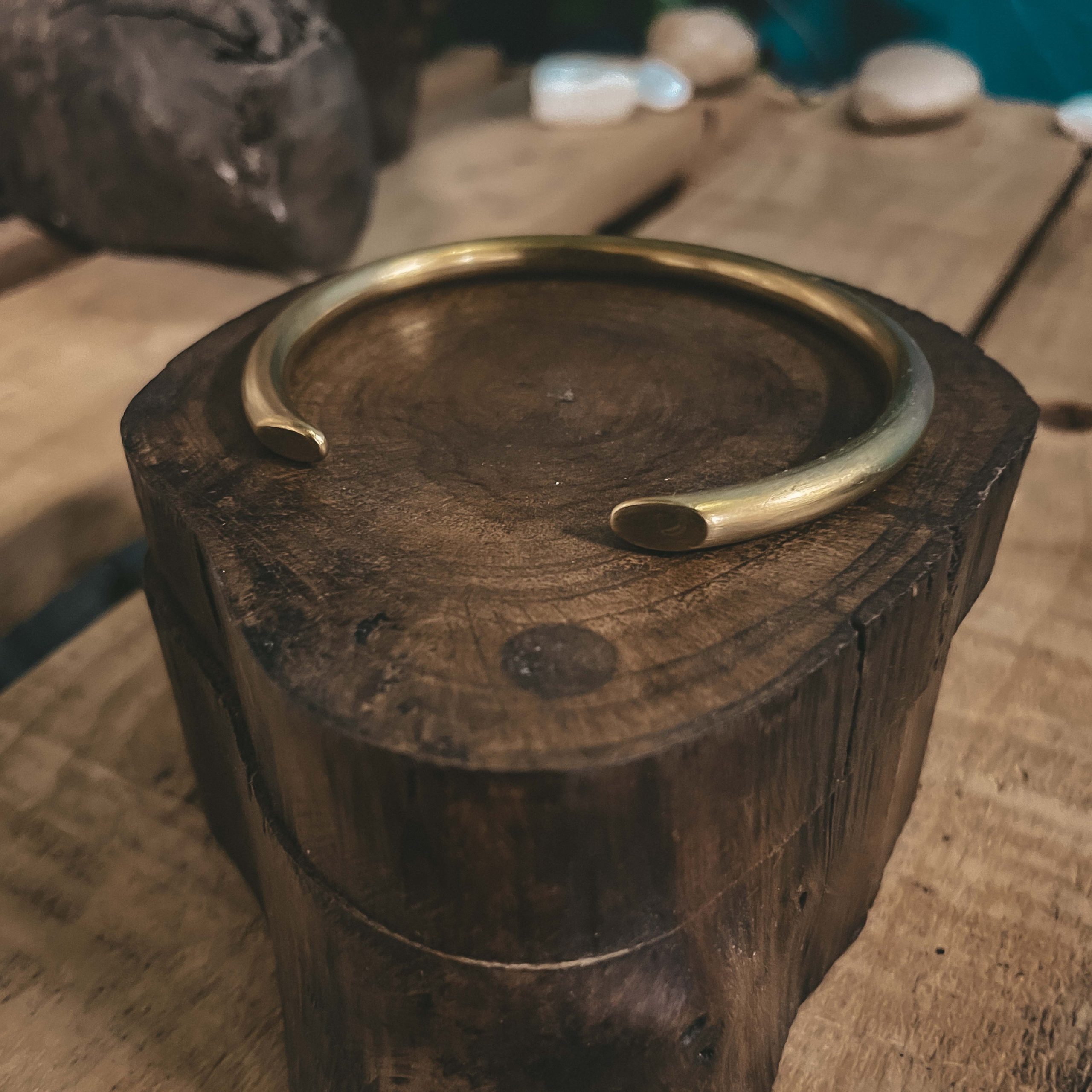 Minimalistic Metal Cuff Bracelet Bronze Alpaca Silver Unisex Gift for him gift for her - jewellery CrafterElena Minimalistic Metal Cuff Bracelet Bronze Alpaca Silver Unisex Gift for him gift for her - jewellery CrafterElena