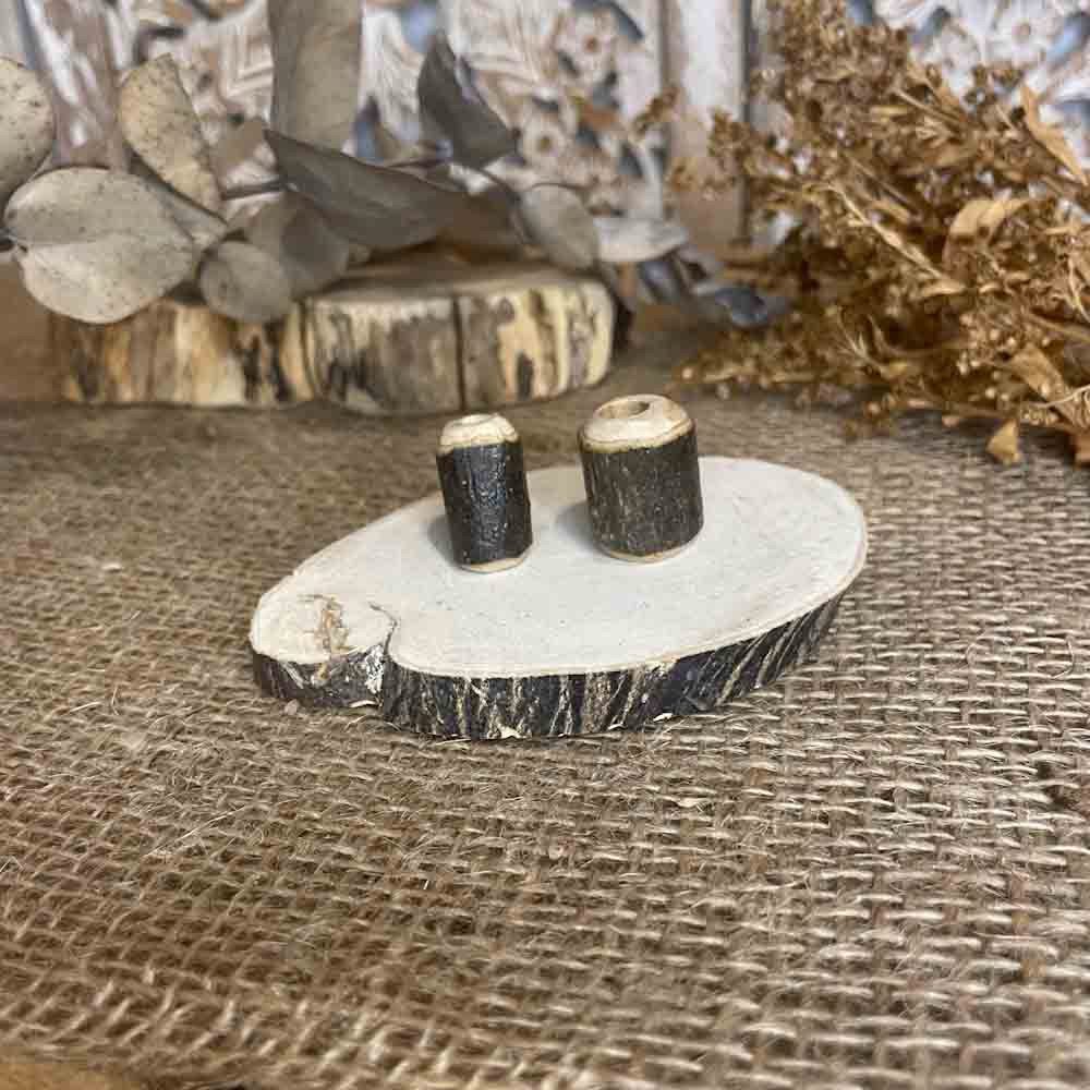 Olive Wood Dreadlock Beads