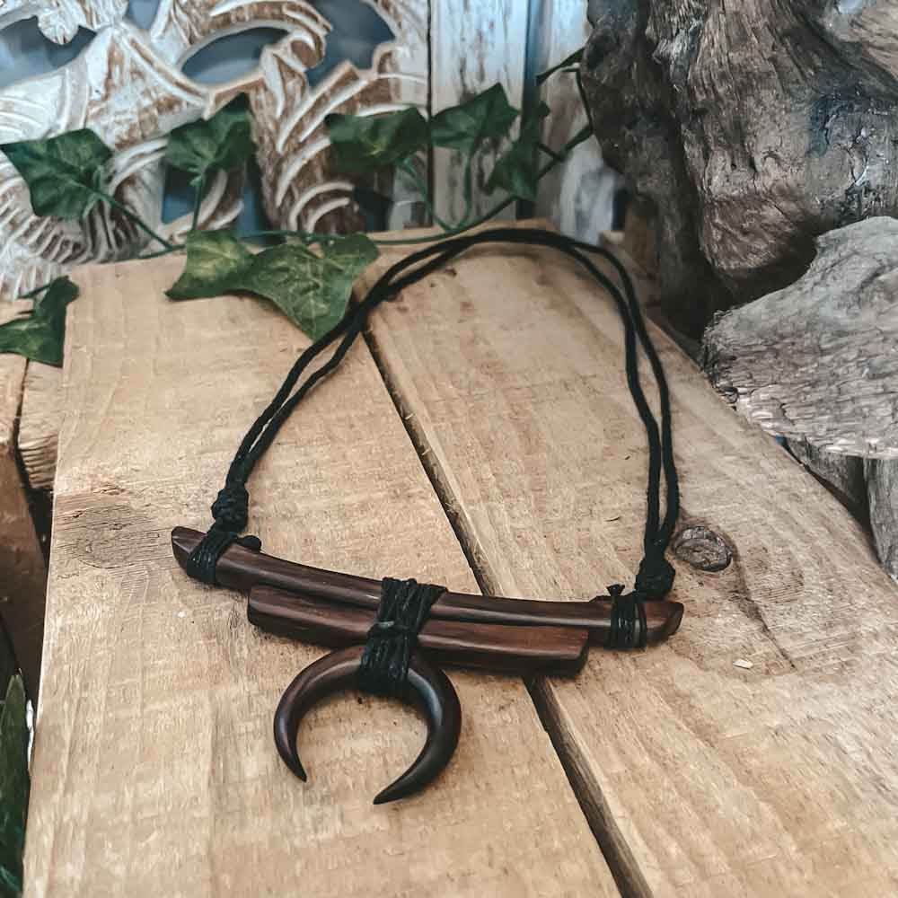 Hecate Crescent Moon Necklace